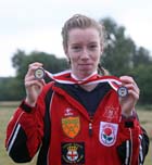 Warrington AC,fastest leg in the under-17 women, ERRA National Athletes Road Relay.